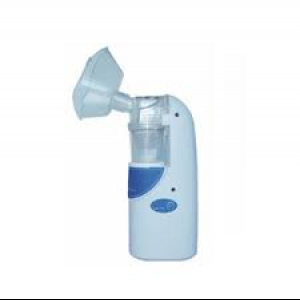 Portable battery operated nebulizer
