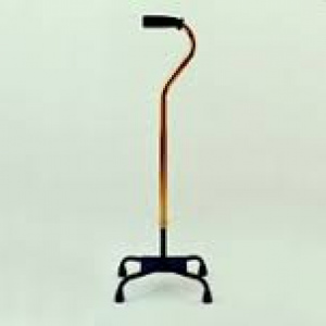 Quadripod walking stick