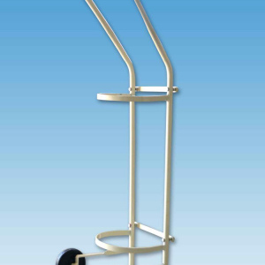 Oxygen cylinder trolley