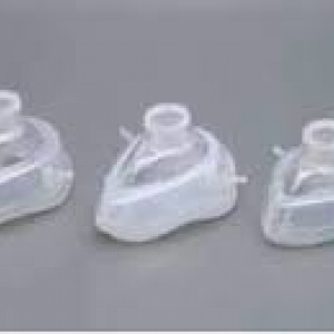 Clear hood silicon face mask